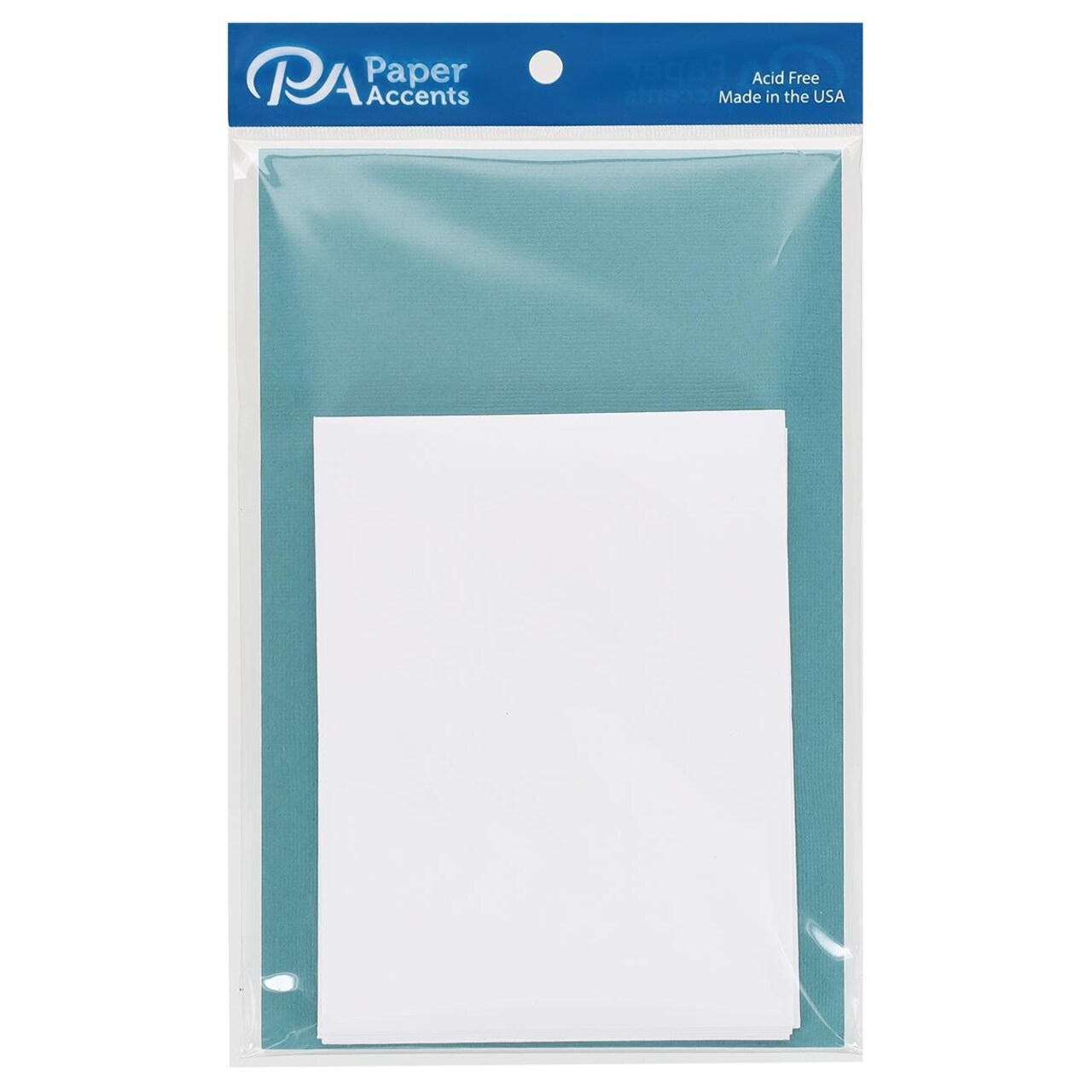 Accent Design Paper Accents Cardmakers Choice Card & Envelopes, 80Lb, Tropical Rain, 4.25"x5.5", 25pc – Blank Cards and Envelopes for DIY, Note Cards with Envelopes